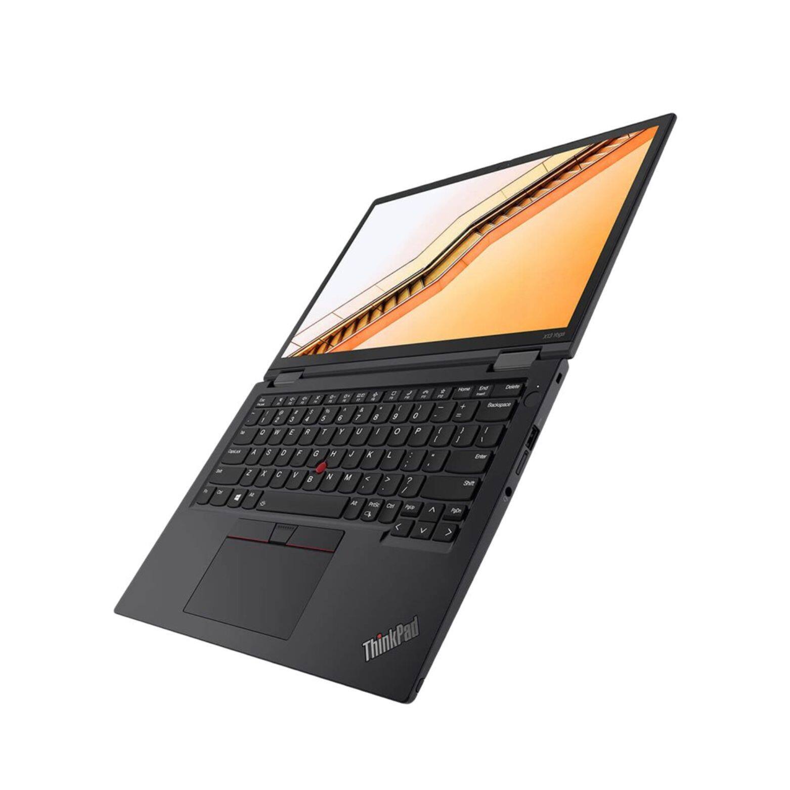 Alt View 3. Lenovo - ThinkPad X13 13.3” WUXGA Touchscreen Intel Core i5-1145G7 1.10 GHz up to 4.40 GHz 16GB 256GB SSD Windows 11 Pro - Black.