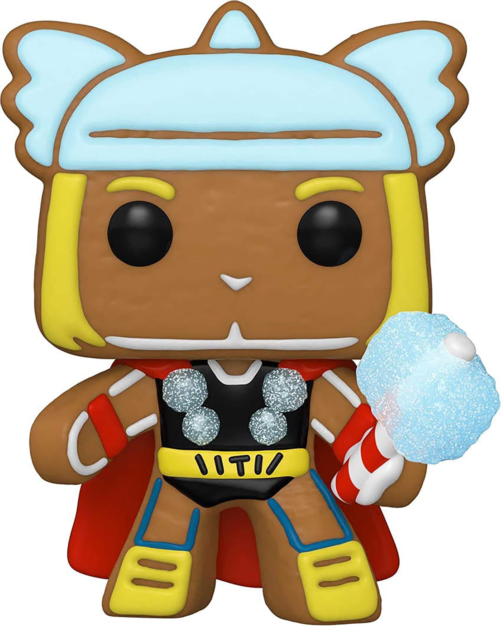 Marvel Funko Holiday POP Vinyl Figure | Gingerbread Thor - Red