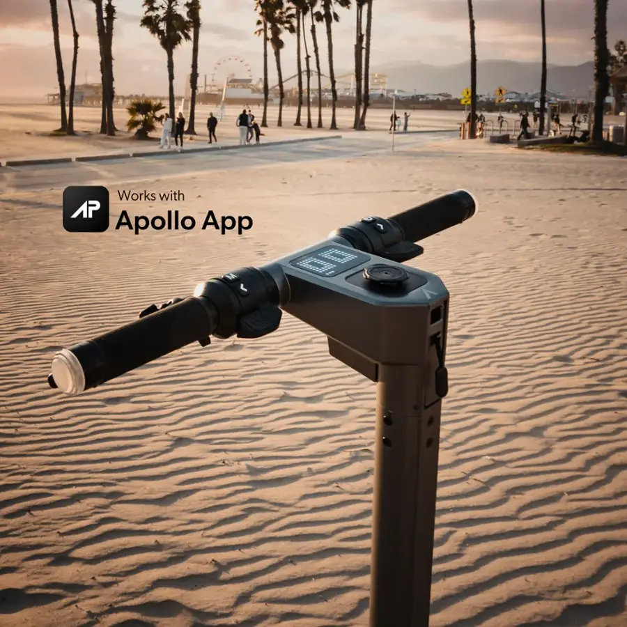 Apollo Go 2024 Premium Dual Motor Electric Scooter w/40 mi Max ...