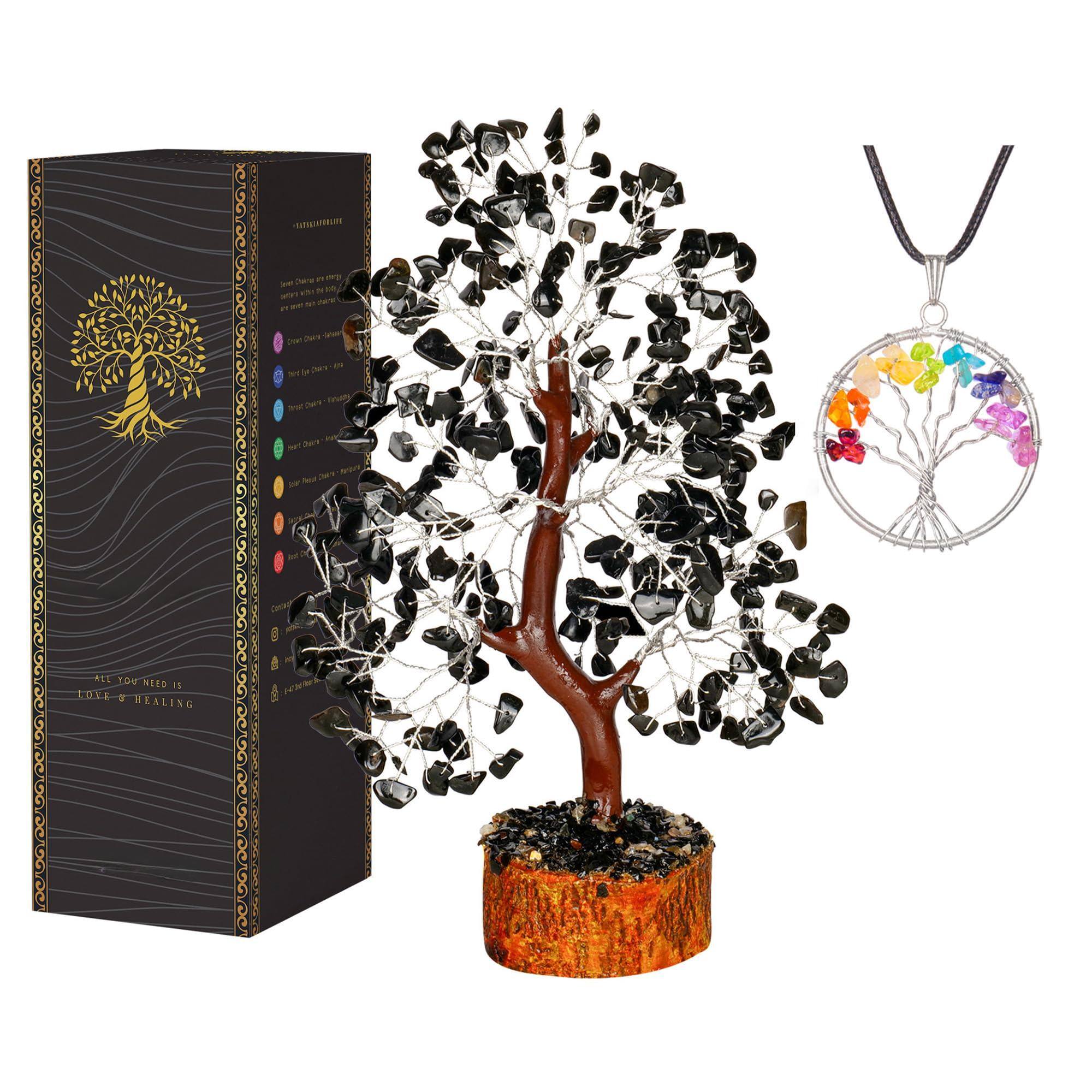 Black Tourmaline Silver Wire