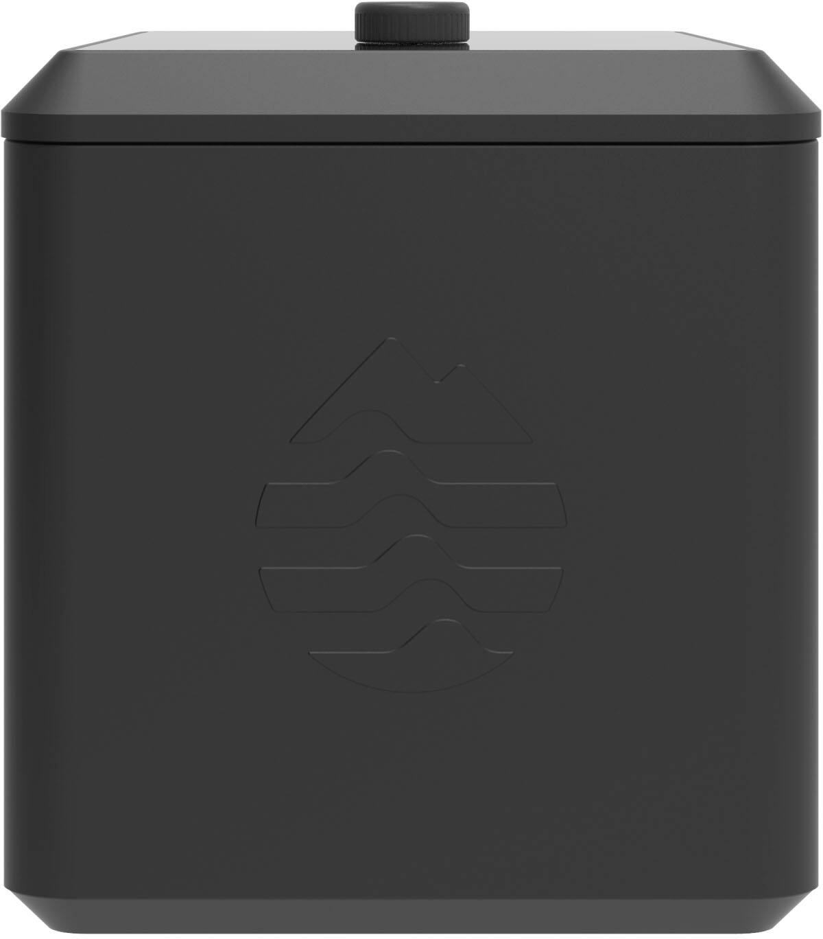 Left Zoom. Ice Barrel - Chiller - Black.