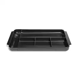 TRU RED - TRU RED™ 7-Compartment Expandable Plastic Drawer Organizer, (TR58204) - Black