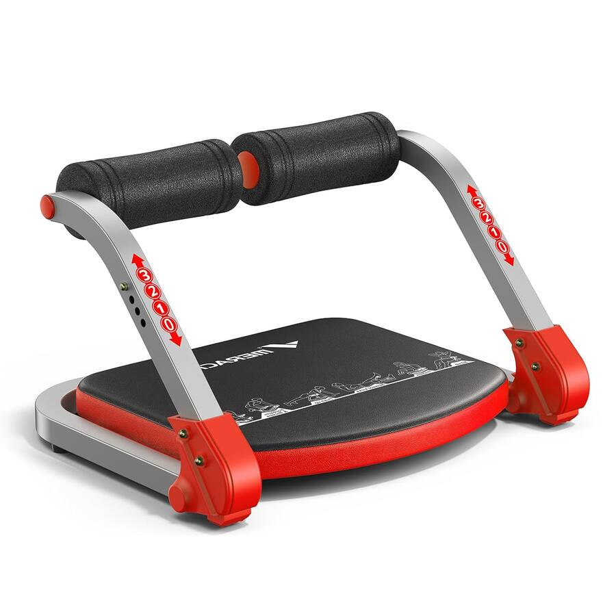 Merach Crunch Machine MERACH Ab Crunch Machine Automatic Rebound for Home Gym Adjustable Sit ...