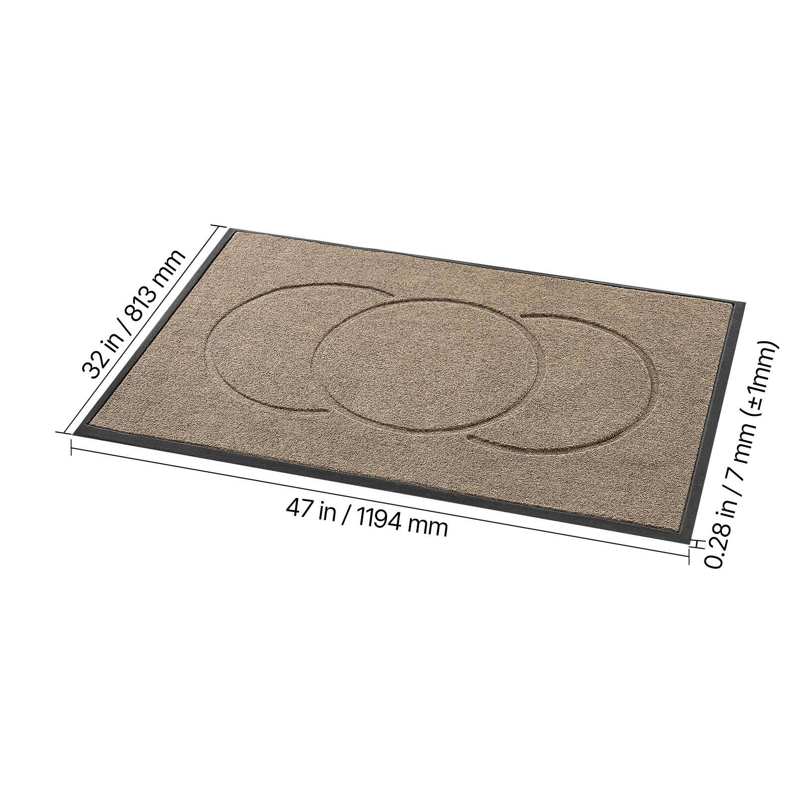 32 in / 813 mm  
47 in / 1194 mm  
0.28 in / 7 mm (±1 mm)