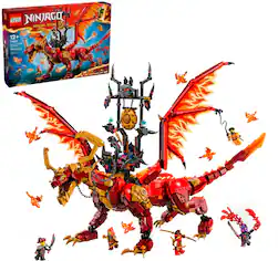 LEGO - NINJAGO Source Dragon of Motion Ninja Playset 71822 - Front_Zoom