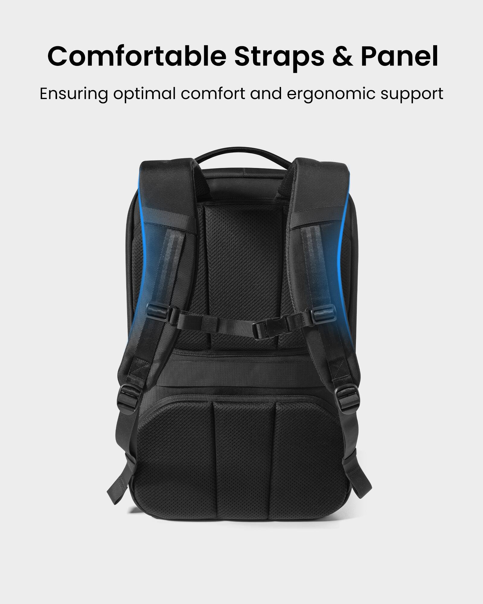 Comfortable Straps & Panel: Ensuring Optimal Comfort and Ergonomic Support