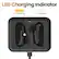 Alt View 2. Ultra Supply Co - Wireless Charging Dock for AirPods Max - Space Gray.