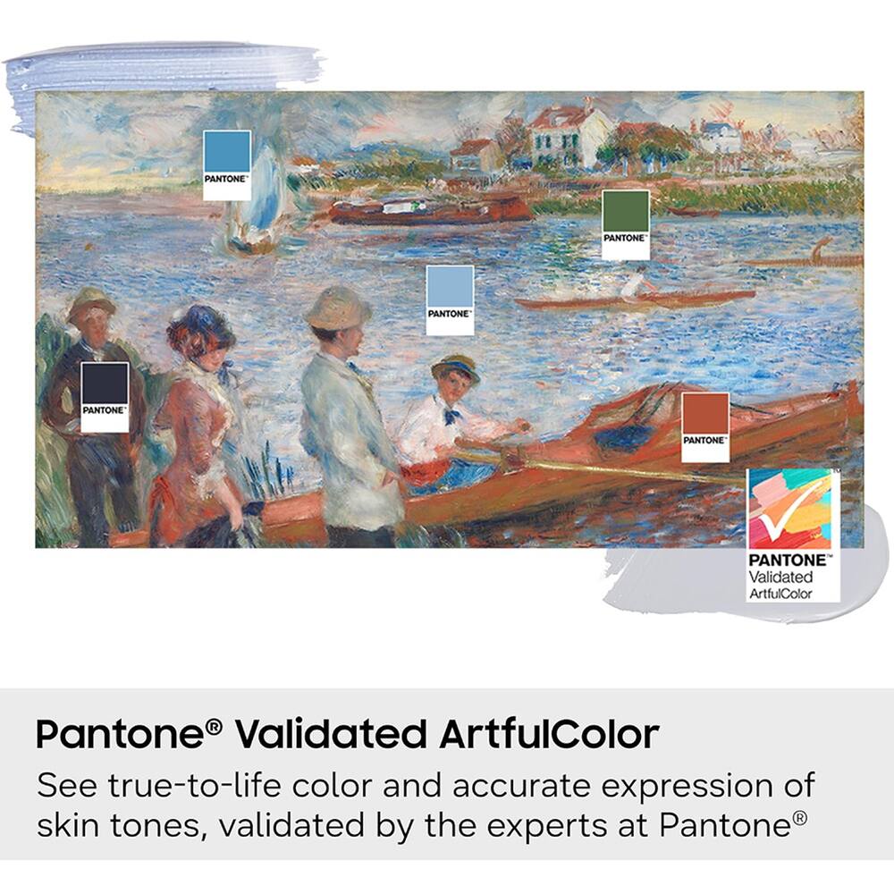 PANTONE  
PANTONE  
PANTONE  
PANTONE  
PANTONE  
PANTONE Validated ArtfulColor  
R Pantone Validated ArtfulColor  
See true-to-life color and accurate expression of skin tones, validated by the experts at Pantone