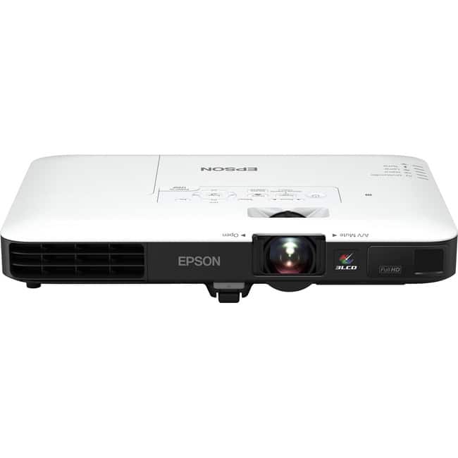 Epson - PowerLite 1795F LCD Projector - 16:9 - 1920 x 1080 - Rear, Ceiling, Front - 1080p - 4000 Hour Normal Mode - 7000 - Unknown