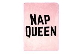 Just Funky - Nap Queen Fleece Throw Blanket | 45 x 60 Inch Cozy Lightweight Blanket - Pink