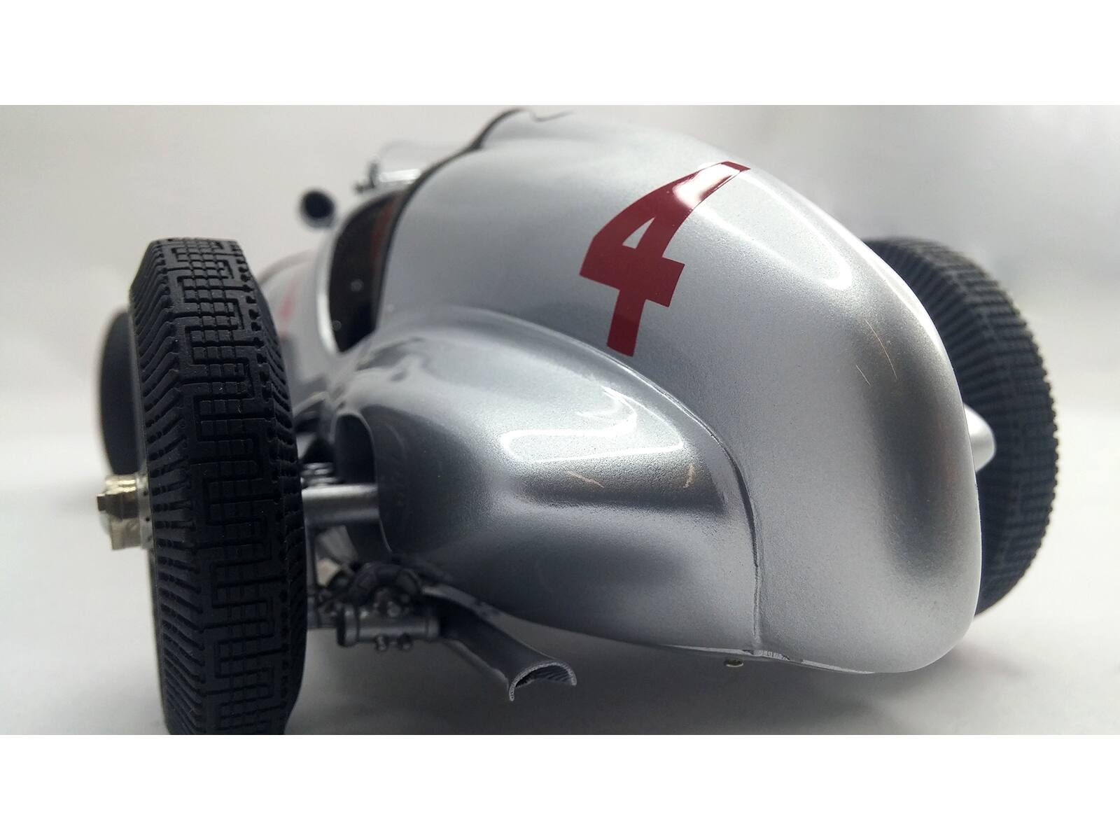 Alt View 2. CMC - Mercedes W125 #4 Richard Seaman 1937 GP Donington Limited to 1000pc Worldwide 1/18 Diecast Model Car by CMC.