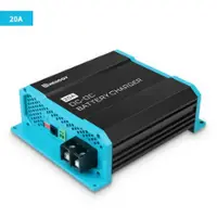 Renogy 12V 20A DC to DC Battery Charger - Black - Front_Zoom