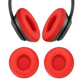Unique Bargains - 2pcs Universal Wireless Ear Pads Replacement Cushions 2.9x2.6 Inch High Density for Headphones Gaming - Red
