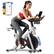 Angle. MERACH - MERACH S26 Pro Exercise Magnetic Stationary Bike Low Noise Indoor Cycling Bike - Grey.