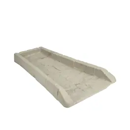 Suncast - SB24 Decorative Rain Gutter Downspout Splash Block, Light Taupe(12 Pack)