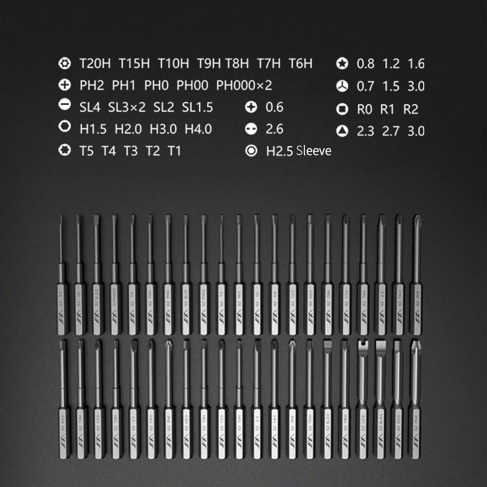 - T20H T15H T10H T9H T8H T7H T6H
- PH2 PH1 PH0 PH00 PH000x2
- SL4 SL3x2 SL2 SL1.5
- H1.5 H2.0 H3.0 H4.0
- T5 T4 T3 T2 T1
- H2.5 Sleeve
- 0.8 1.2 1.6
- 0.7 1.5 3.0
- R0 R1 R2
- 2.3 2.7 3.0
- 0.6
- 2.6