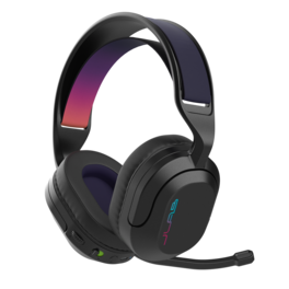 JLab - Nightfall Wireless Bluetooth Gaming Over the Ear Headset - Black