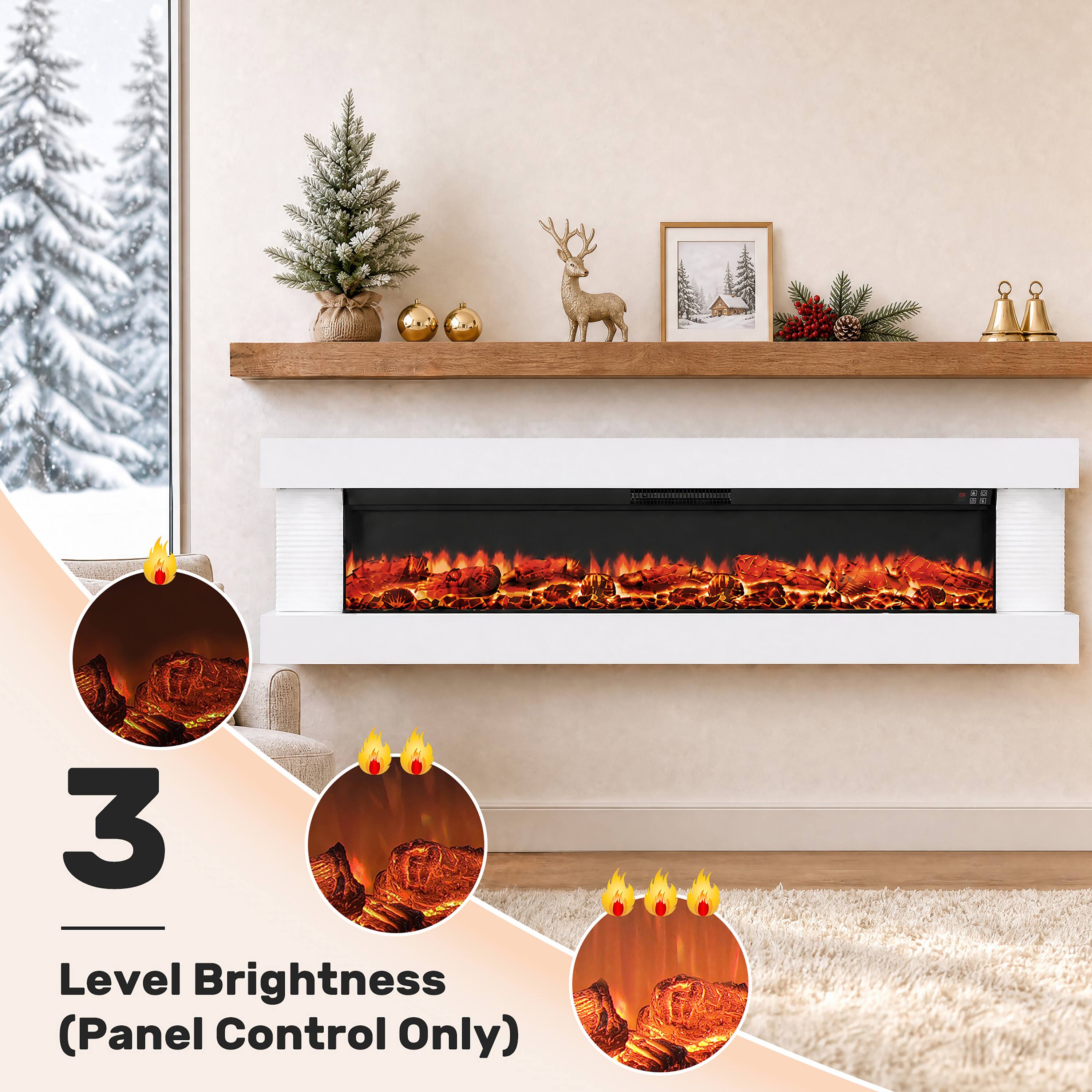 3 Level Brightness (Panel Control Only)