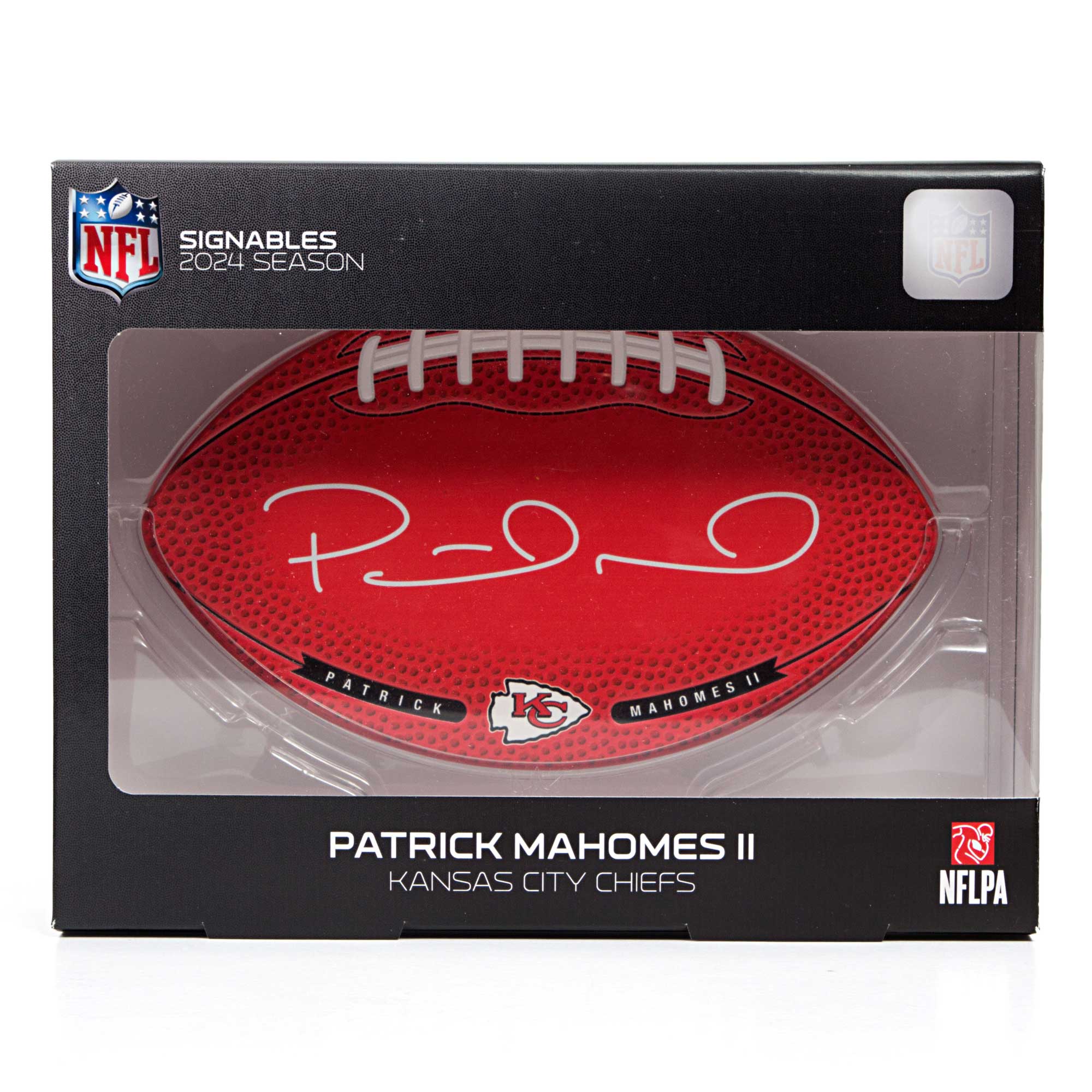 SIGNABLES  
2024 SEASON  

PATRICK MAHOMES II  
KANSAS CITY CHIEFS  

NFLPA