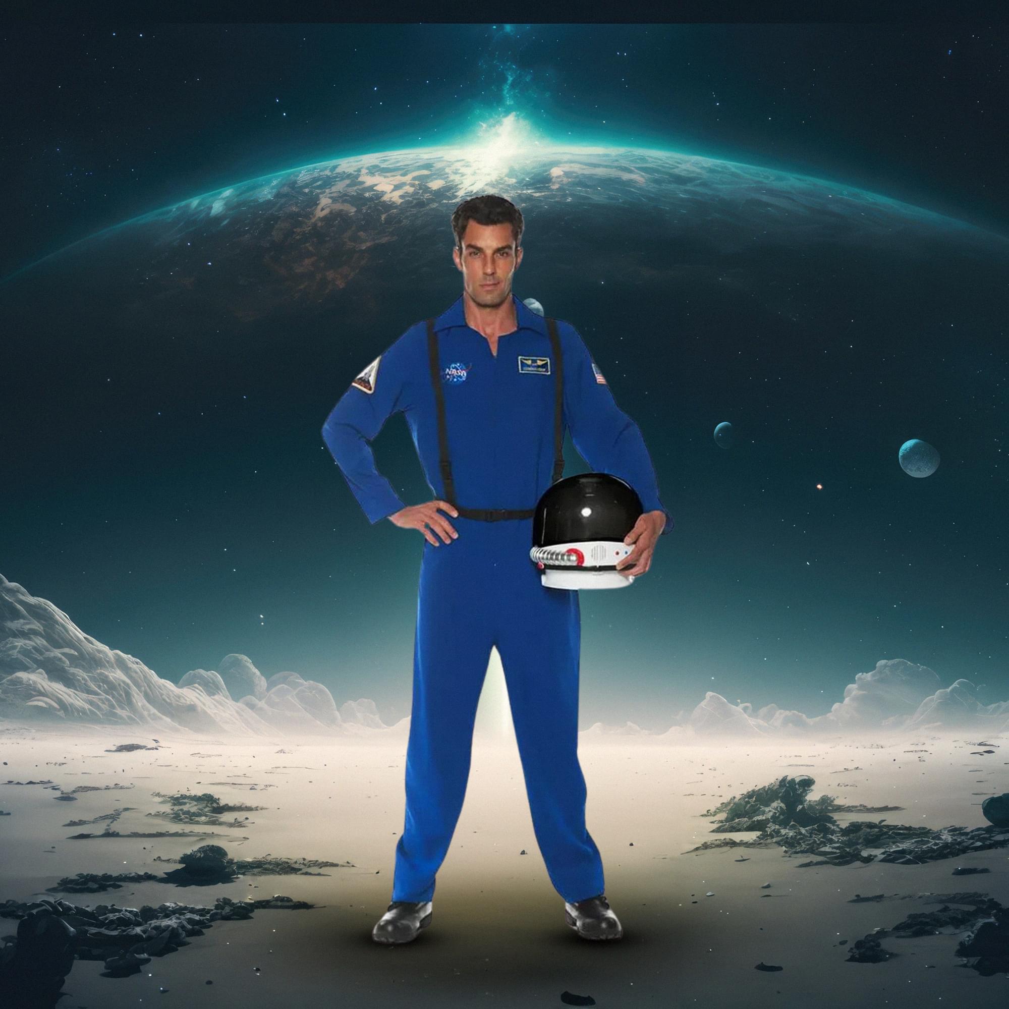 Alt View 10. Underwraps - Flight Suit - Blue XXL - Blue.