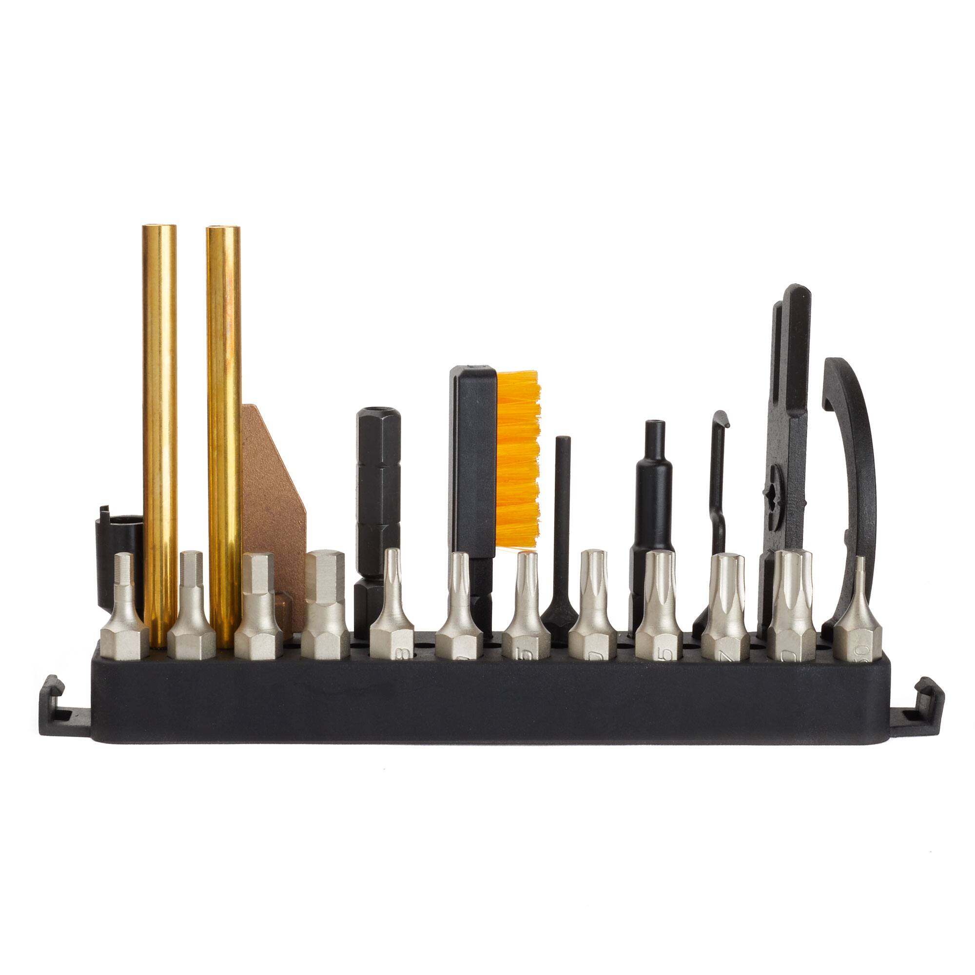 Back. iFixit - Fix It Sticks The Works Gun Maintenance Kit - Includes All-in-One Torque Driver and T-Way Wrench - Black.
