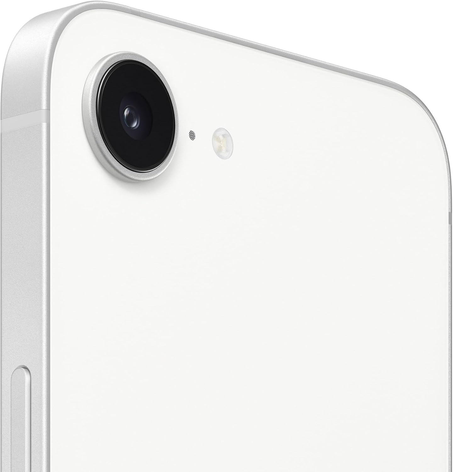 Back. Apple - iPhone 16e 256GB Fully Unlocked - White.