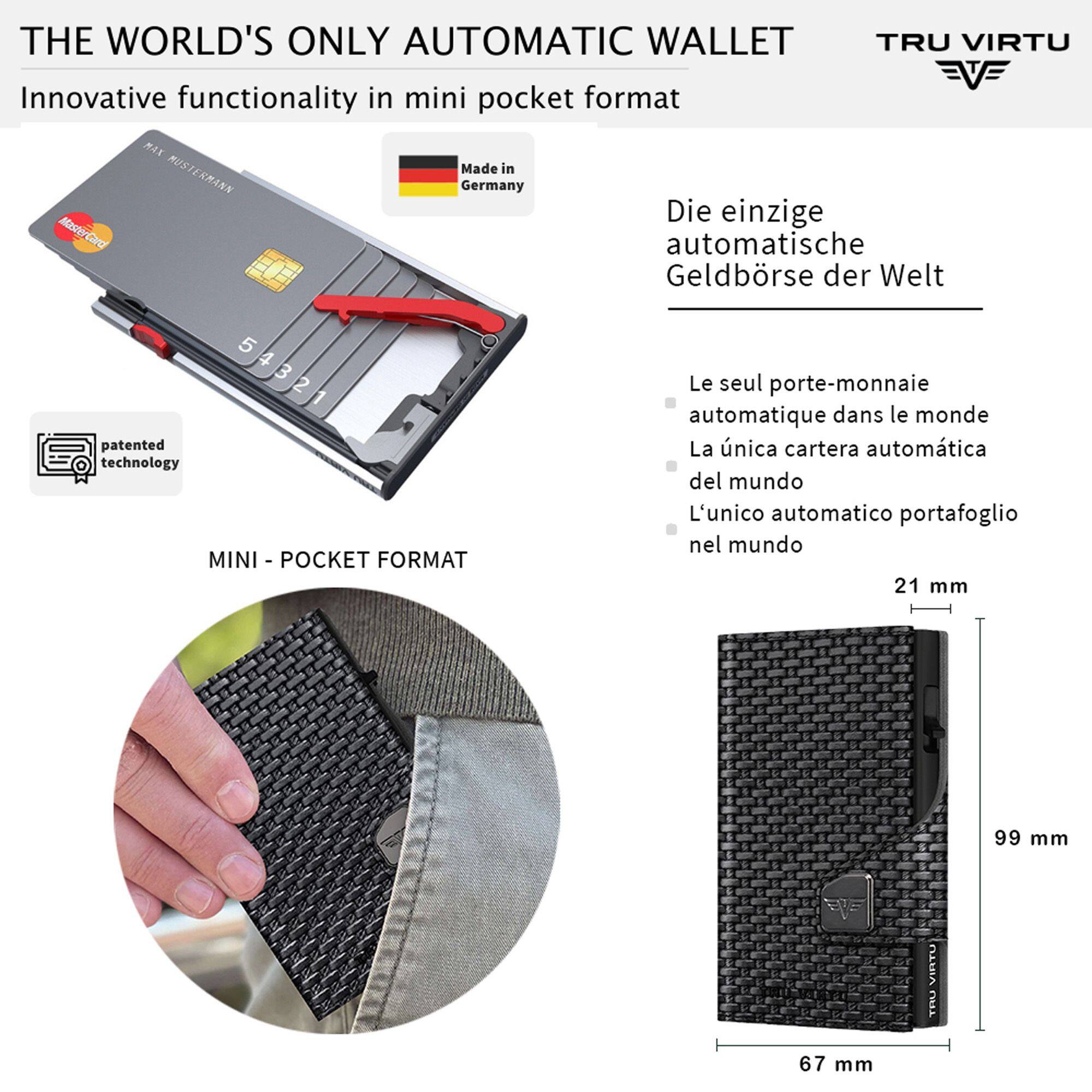 Tru Virtu CLICK & SLIDE Chess Wallet Chess Black/Black - Best Buy