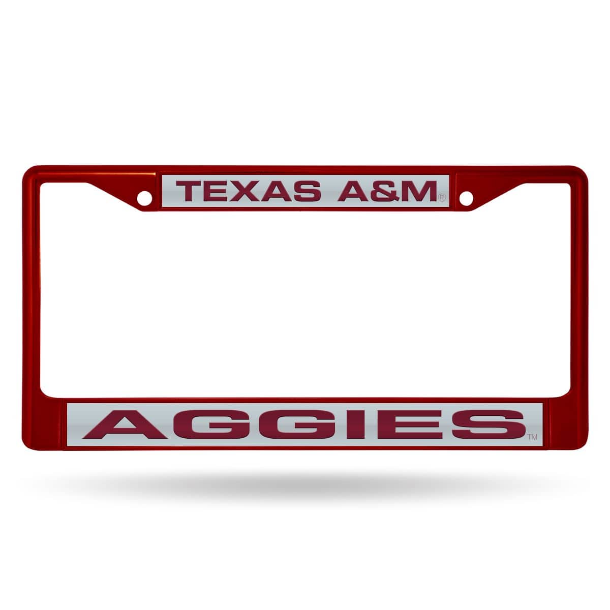 Rico Industries - Texas-A&M-Aggie's Metal Laser Cut License Plate Frame - Multi