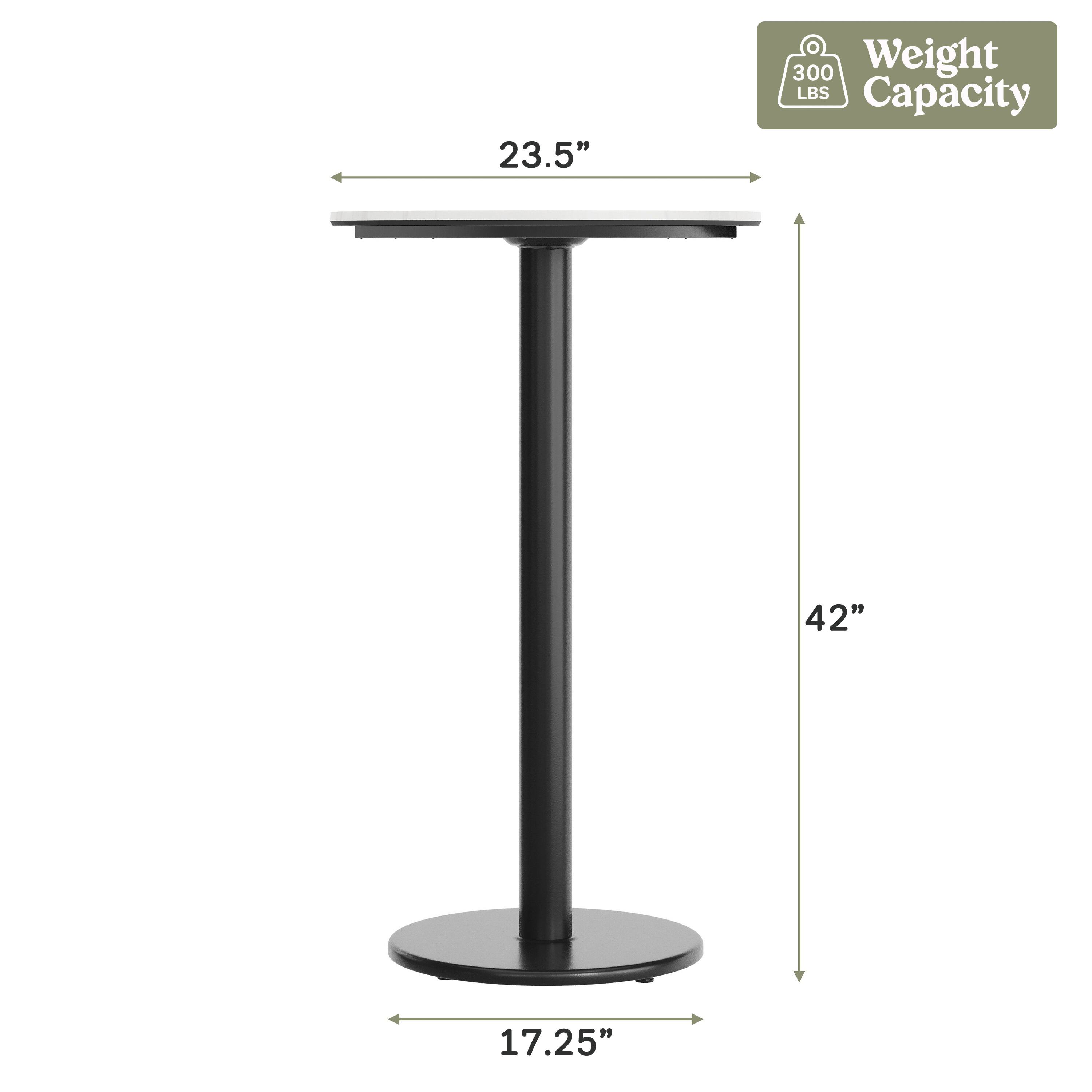 23.5"  
300 Weight LBS Capacity  
42"  
17.25"