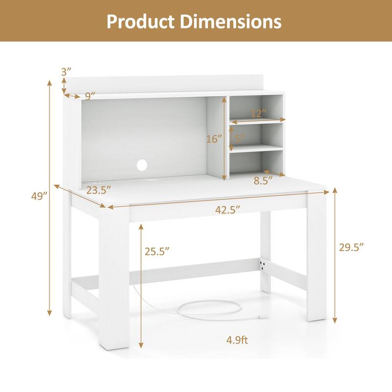 Product Dimensions: 3" x 9" x 12" x 16" x 5" x 49" x 23.5" x 42.5" x 8.5" x 25.5" x 29.5" x 4.9ft