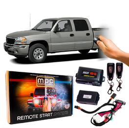 MPC - Semi-Plug & Play 1-Button Remote Start For 2003-2006 GMC Sierra 1500, 2500, 3500 - Black