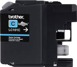 Brother - LC101C Standard Yield Ink Cartridge - Cyan