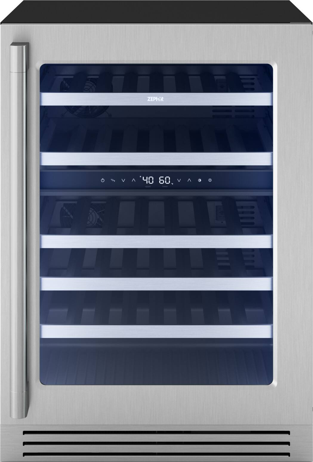 The text on the image reads "ZEPHR O VA 40 60."