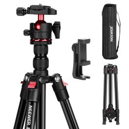Neewer - Basics 72" Travel Tripod, Lightweight, Arca QR, 13.2lb Load, TP14
