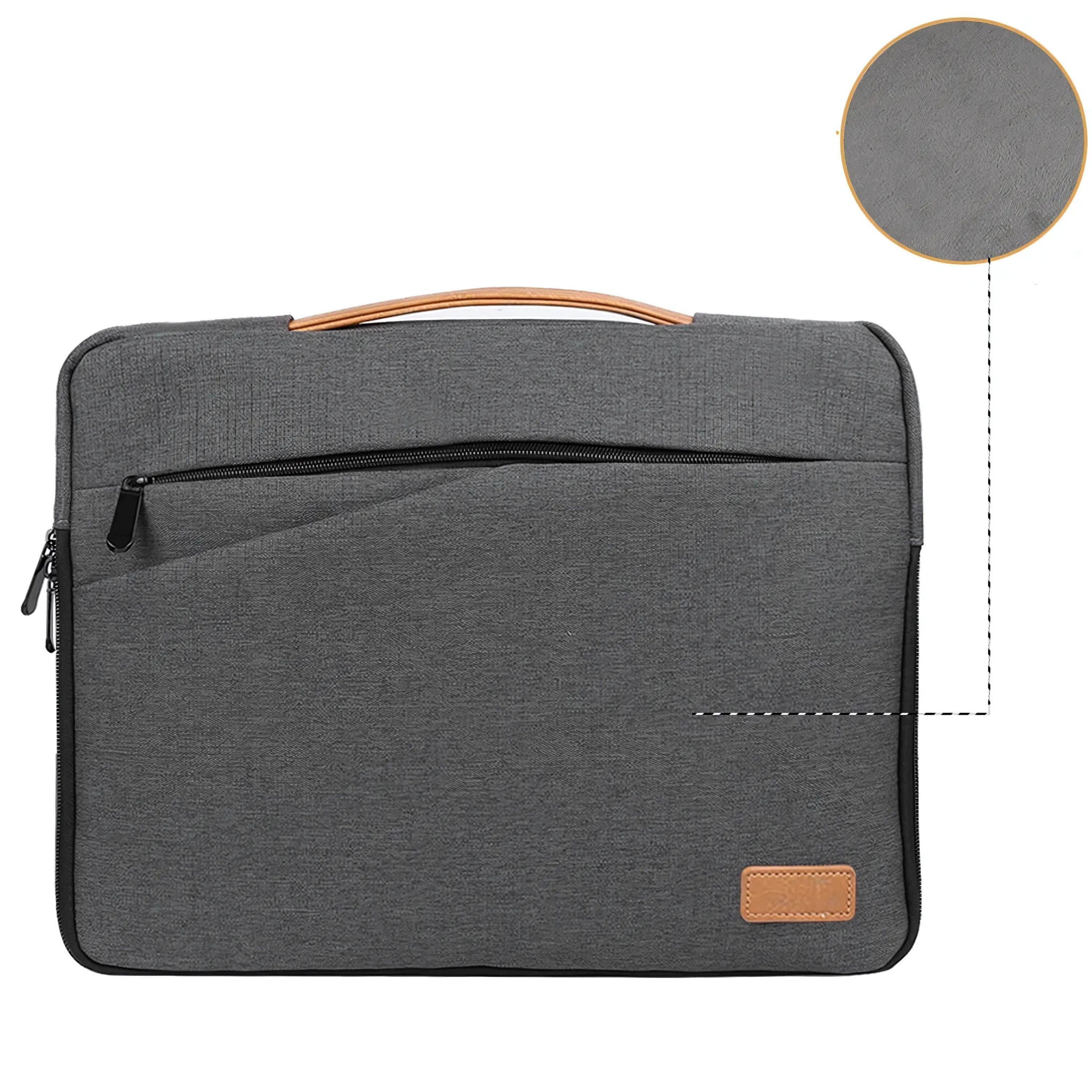 Kitcheniva - Shock Absorbing Laptop Sleeve Case Carry Bag For 13" Laptop - Gray