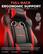 FULL-BACK ERGONOMIC SUPPORT
Wide backrest can effectively reduce 50% of the pressure.
A high-back ergonomic design that contours to your spine, reducing fatigue and keeping you comfortably in control through every session.
1. All-Round Support
2. All-Round Support
NECK SUPPORT
BACK SUPPORT
LUMBAR SUPPORT