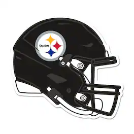 WinCraft - Pittsburgh Steelers 14" Helmet Wood Sign - Multicolor