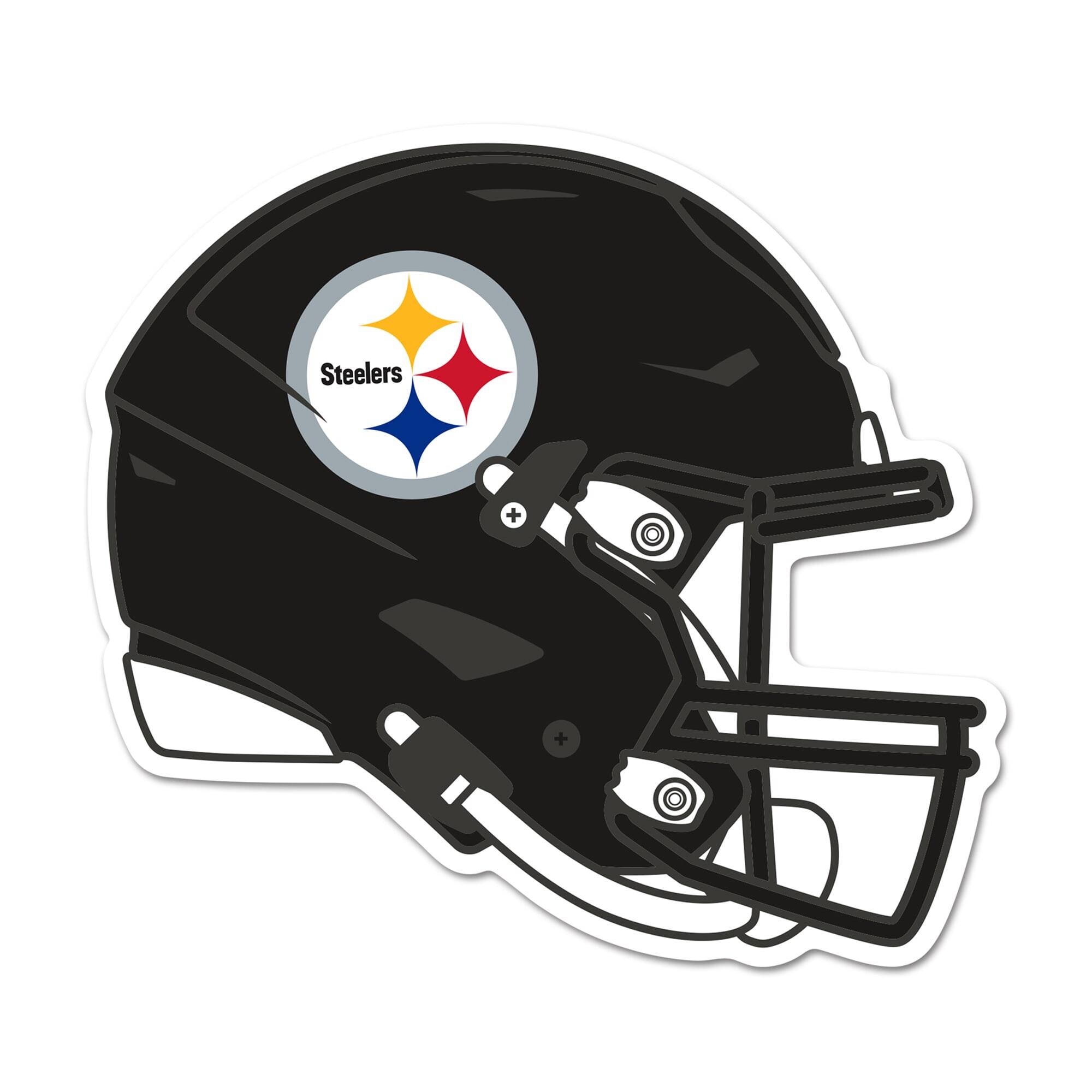 Pittsburgh Steelers 14" Helmet Wood Sign