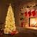 Alt View 14. Costway - 6FT Pre-lit Artificial Tinsel Xmas Tree with 790 Branch Tips 300 LED Lights - Silver.