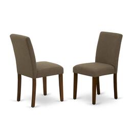 East West Furniture - Dining Room Set Mahogany - Brown