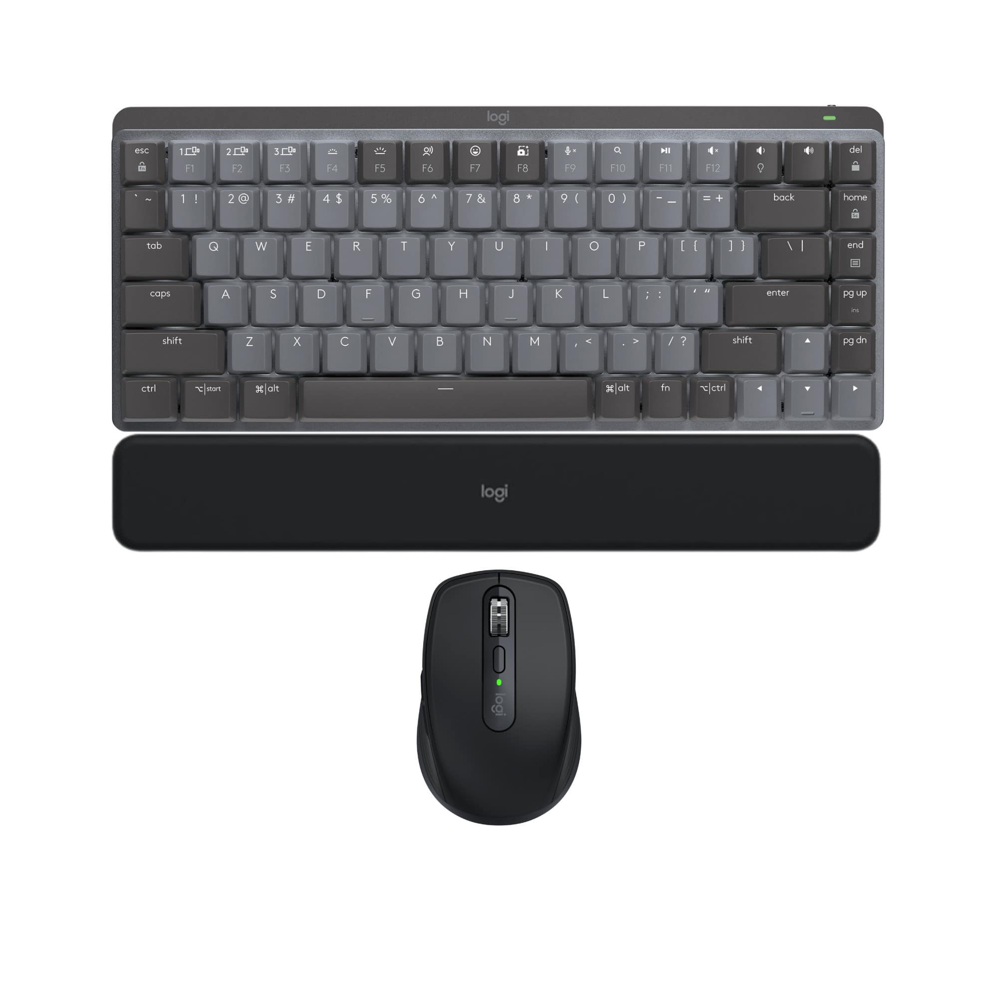 Logitech MX Mechanical Mini Tactile Keyboard Graphite w