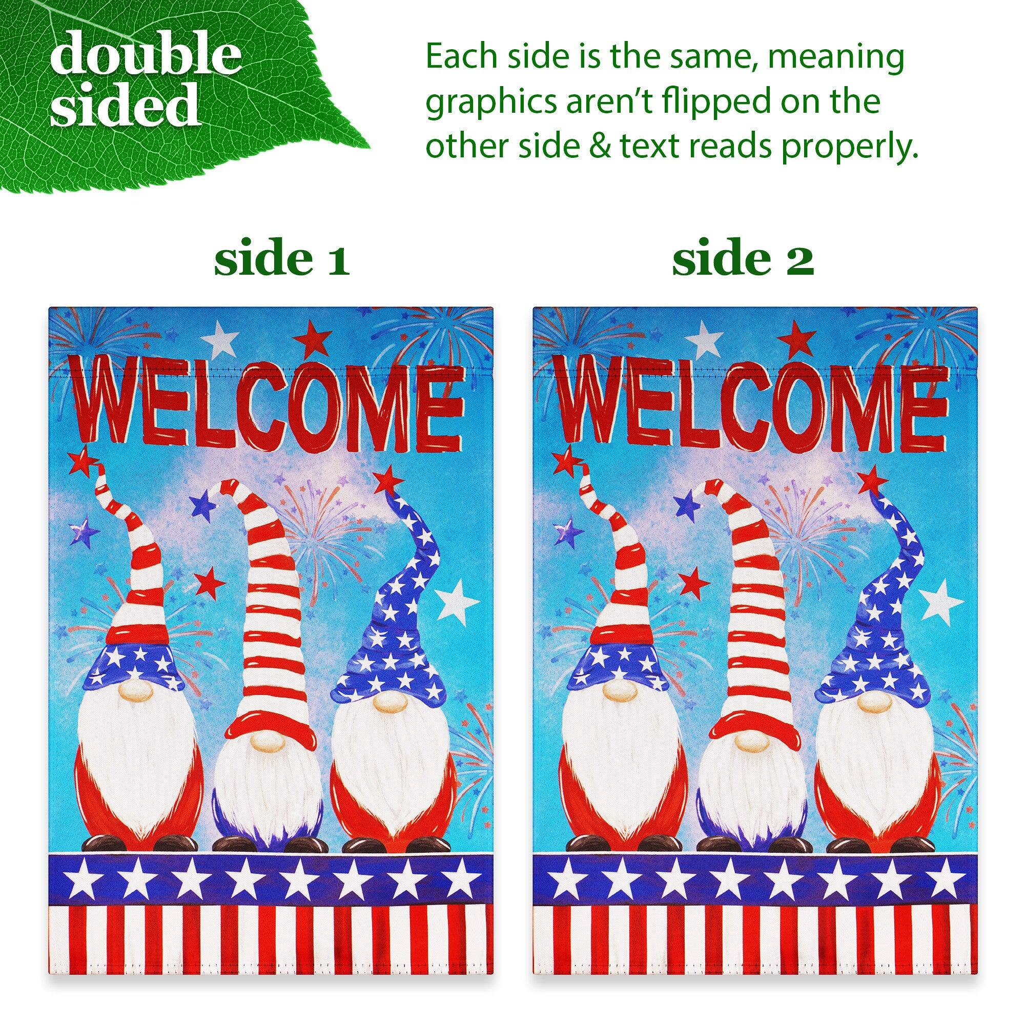 double sided

Each side is the same, meaning graphics aren't flipped on the other side & text reads properly.

side 1

WELCOME

side 2

WELCOME