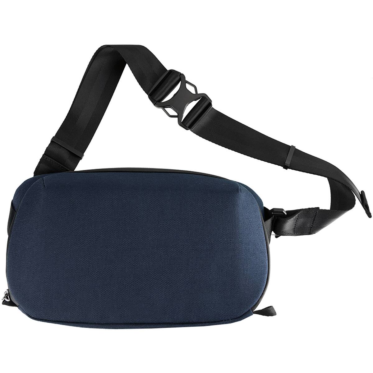 Alt View 9. Vanguard - Vanguard VEO City B37 12L Camera Backpack with Pouch - Navy.