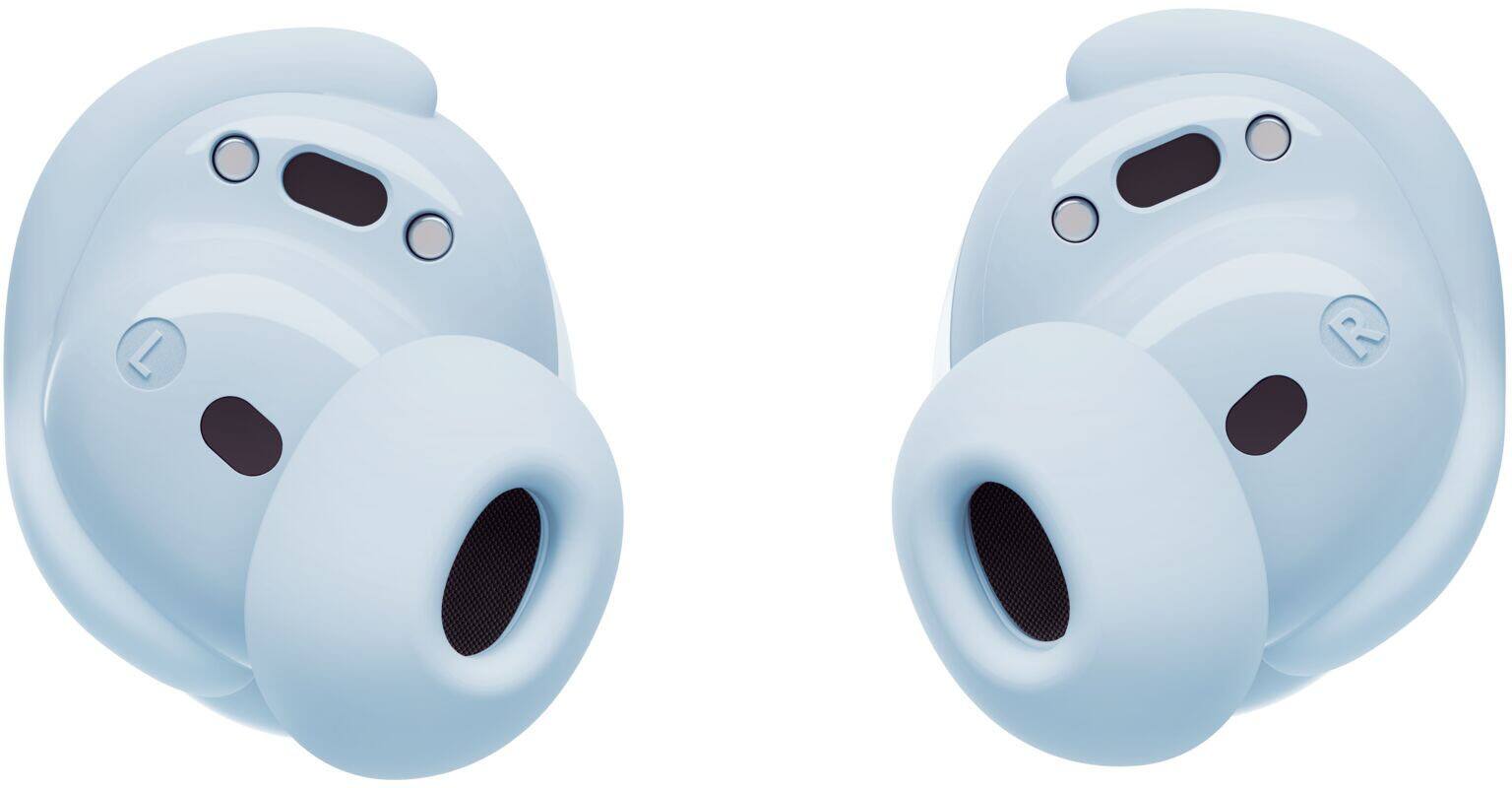 Alt View 13. Bose - QuietComfort True Wireless Noise Cancelling In-Ear Earbuds - Ice Blue.