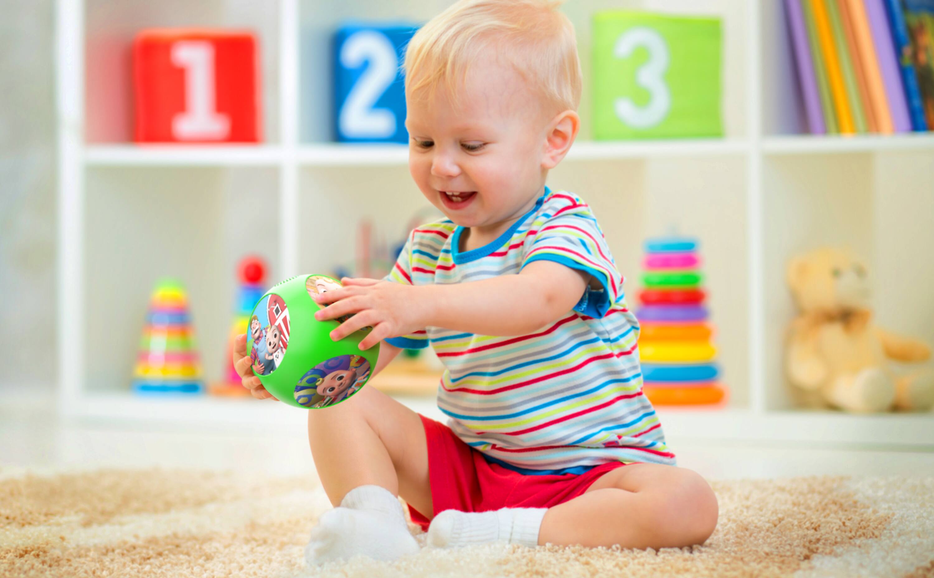 eKids Cocomelon Musical Toy for Toddlers Includes Nursery Rhymes