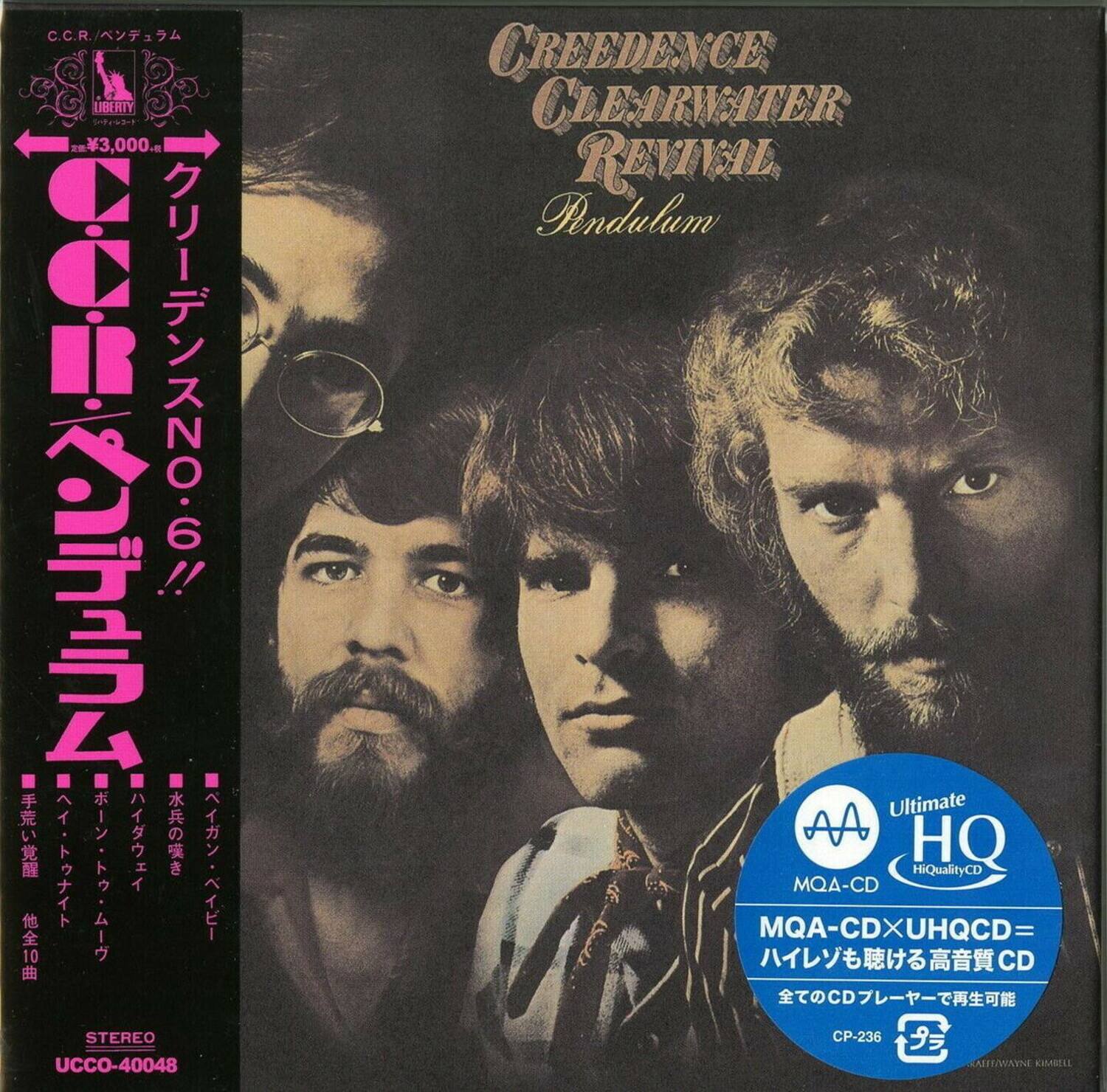 Creedence Clearwater Revival - Pendulum (Limited) (UHQCD/MQA, Paper Sleeve)   - COMPACT DISCS price history on PriceWatchPro