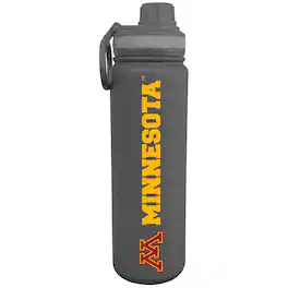 The Fanatic Group - Minnesota Golden Gophers 24oz. Stainless Sport Bottle - Gray