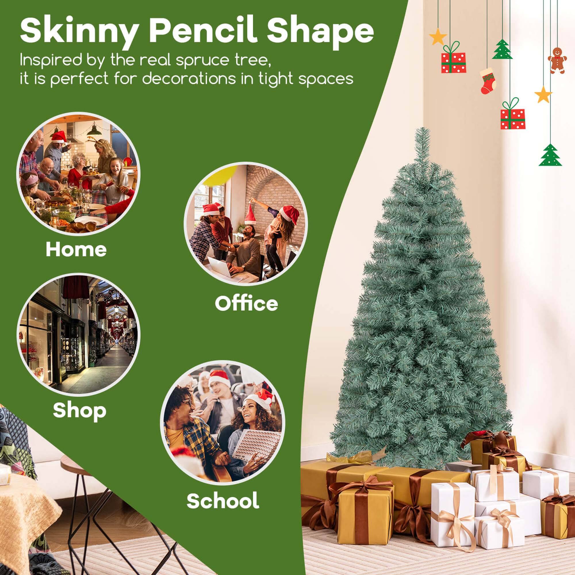Skinny Pencil Shape

Inspired by the real spruce tree, it is perfect for decorations in tight spaces.

Home  
Office  
Shop  
School