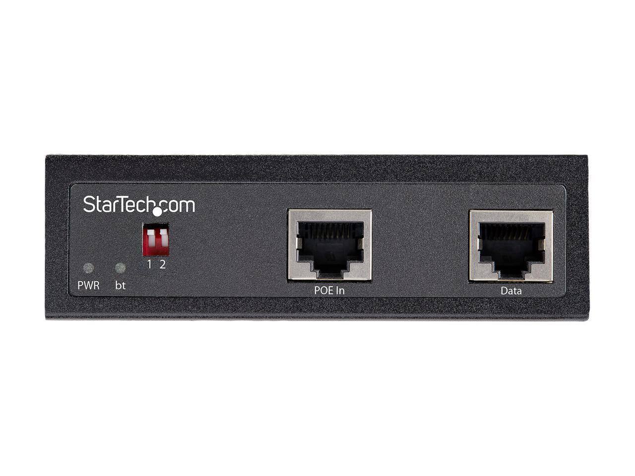 StarTech.com  
1 2  
PWR bt  
POE In  
Data
