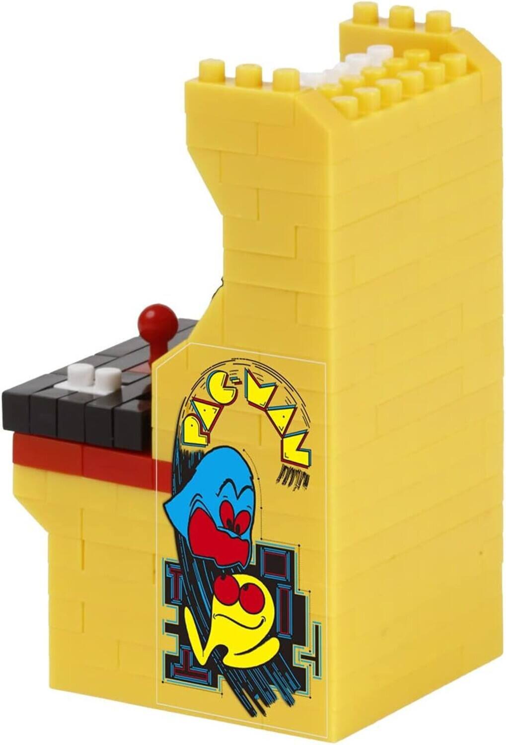 Alt View 3. PopMarket - Nanoblock - PAC-MAN - Character Collection - Arcade Machine Building Kit  - COLLECTABLES - Multicolor.